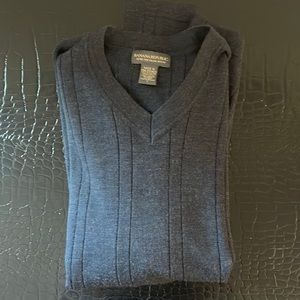 MEN’S BANANA REPUBLIC EXTRA FINE MERINO SWEATER